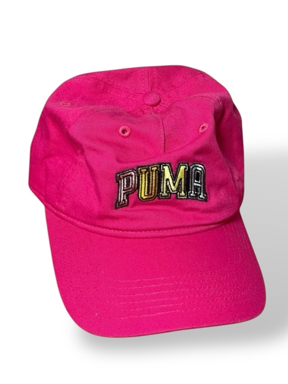PUMA Women’s Cotton logo Pink Ballcap Adjustable Strapback STYLE NO. PV7-0750